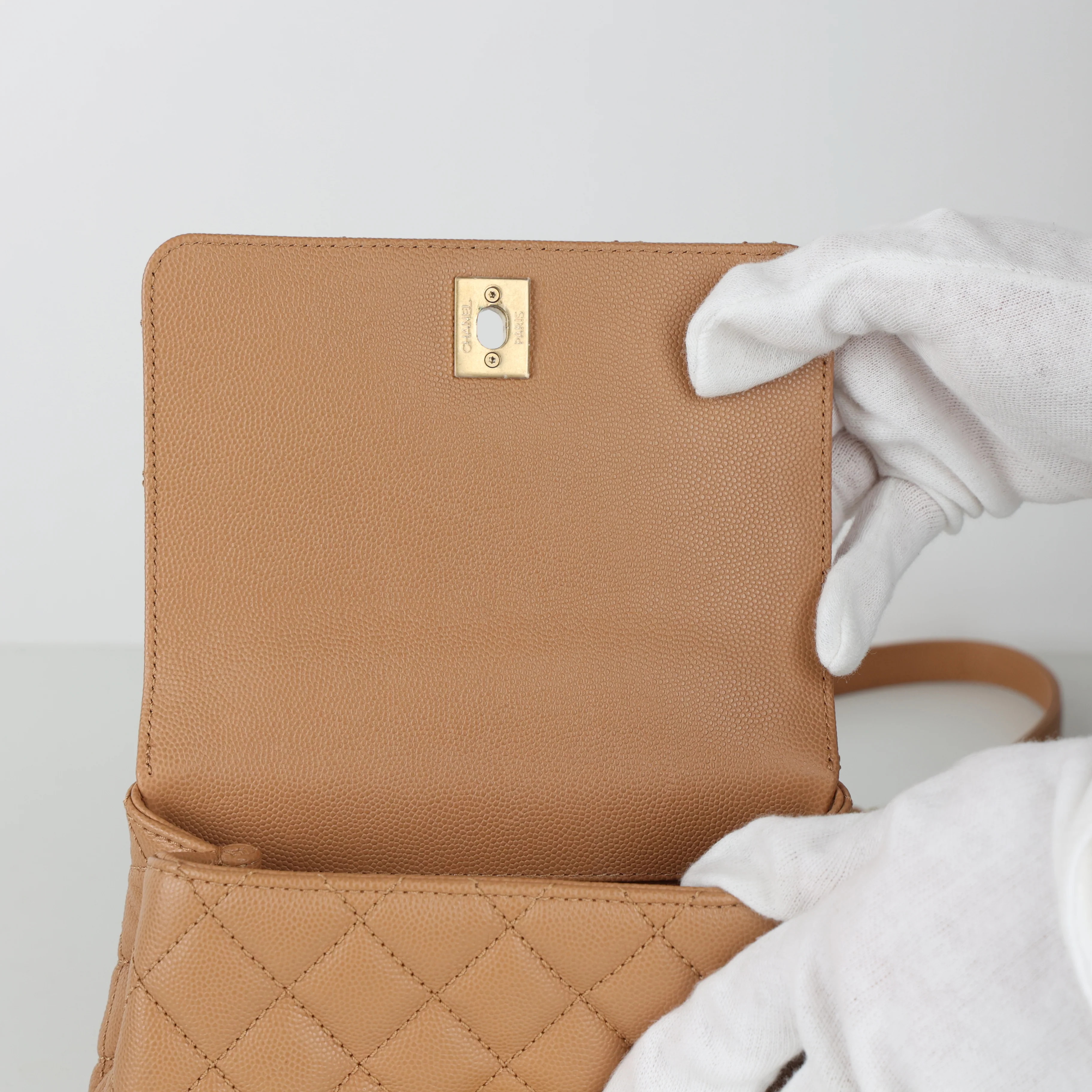 Chanel, Top Handle Flap Bag - Image 9