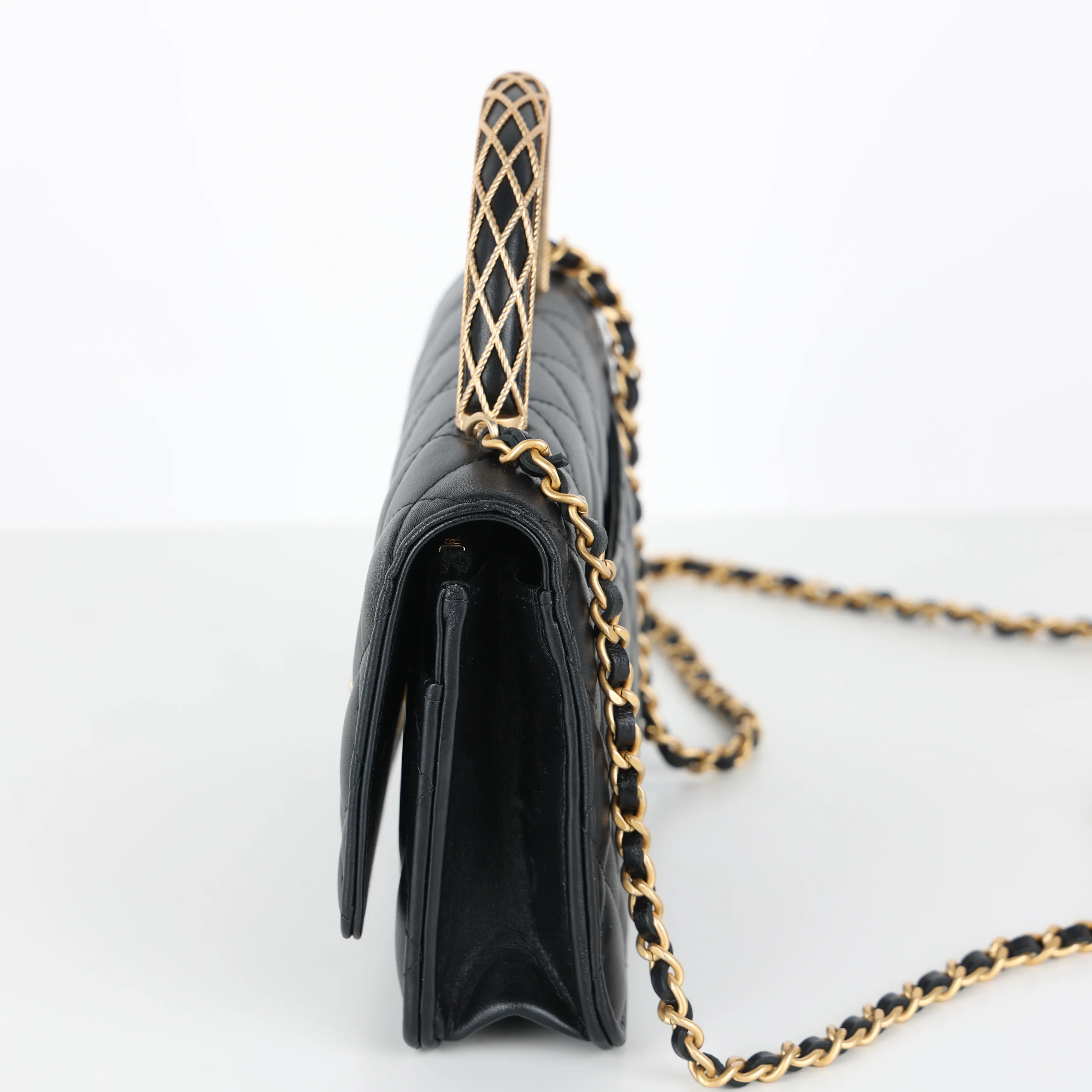 Chanel, Lambskin Wallet On Chain - Image 5