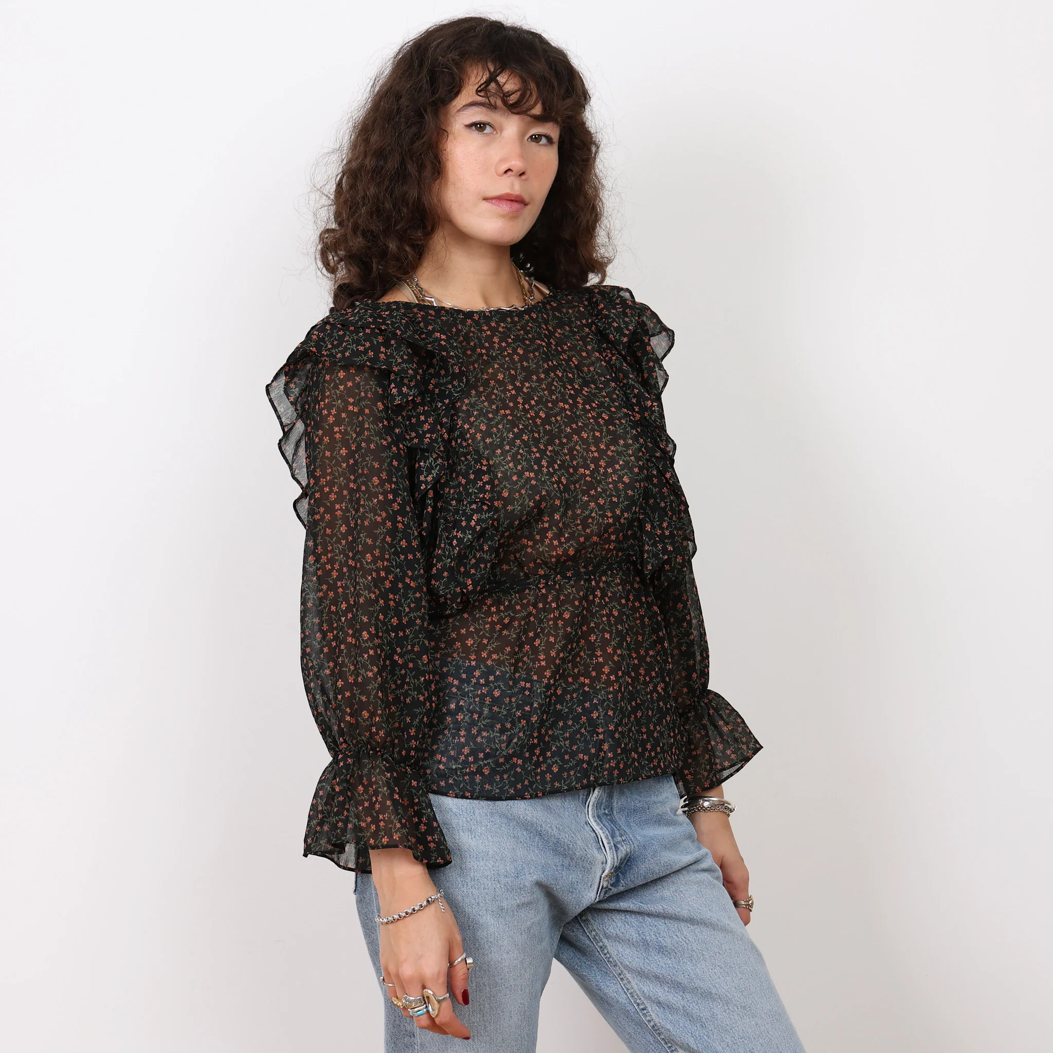 Blouse, UK Size 10 - Image 3