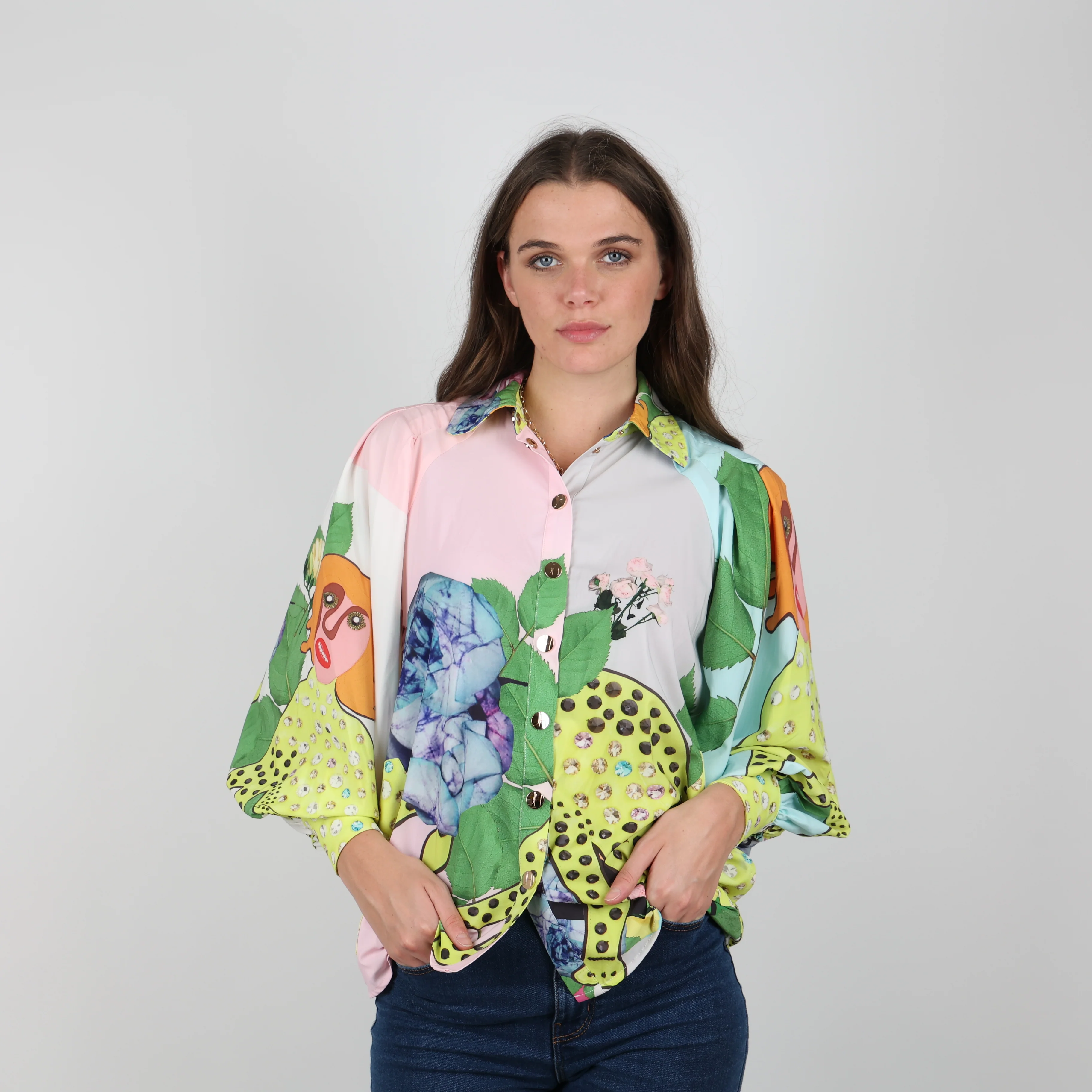 Blouse, UK Size 8 - Image 2