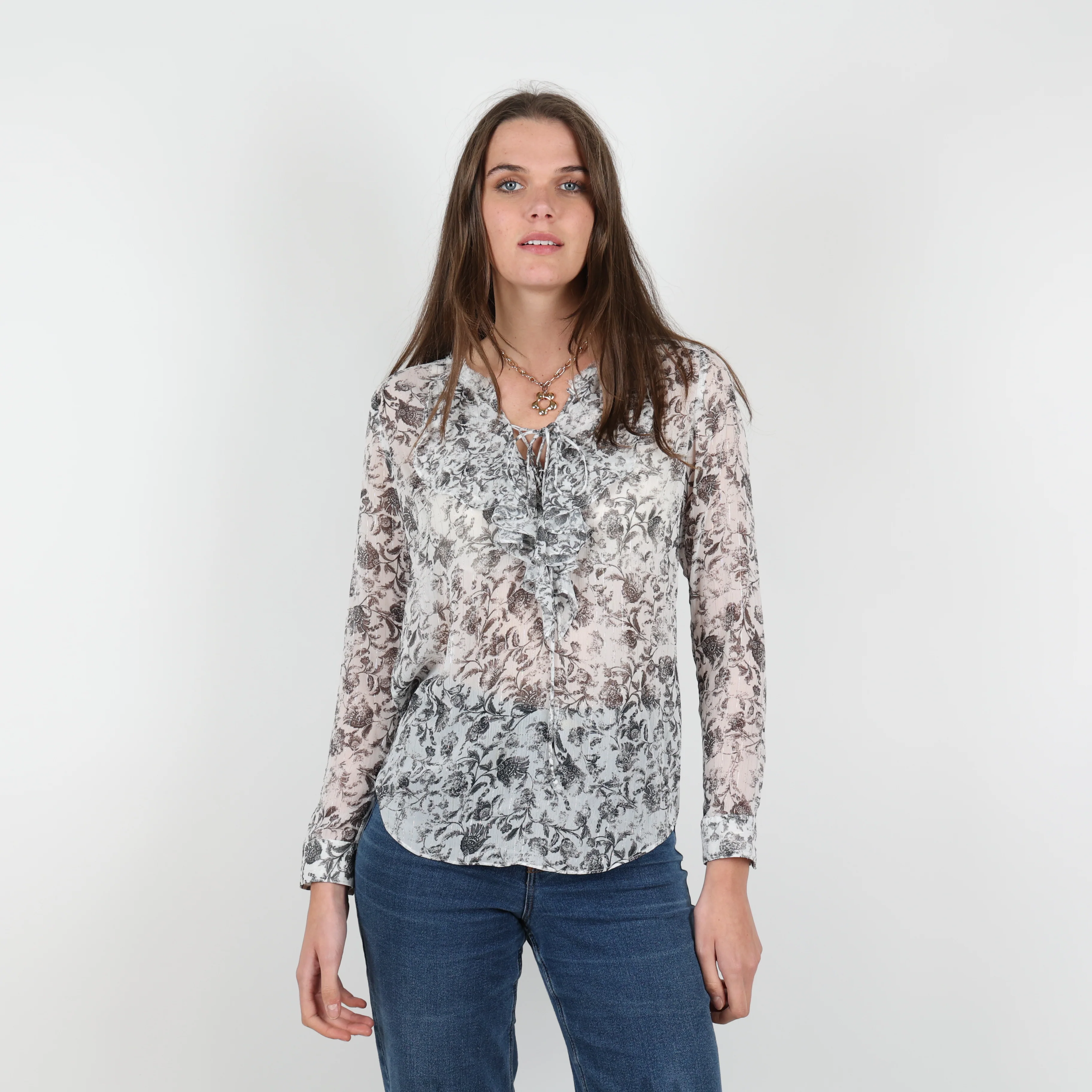 Blouse, UK Size 10 - Image 2