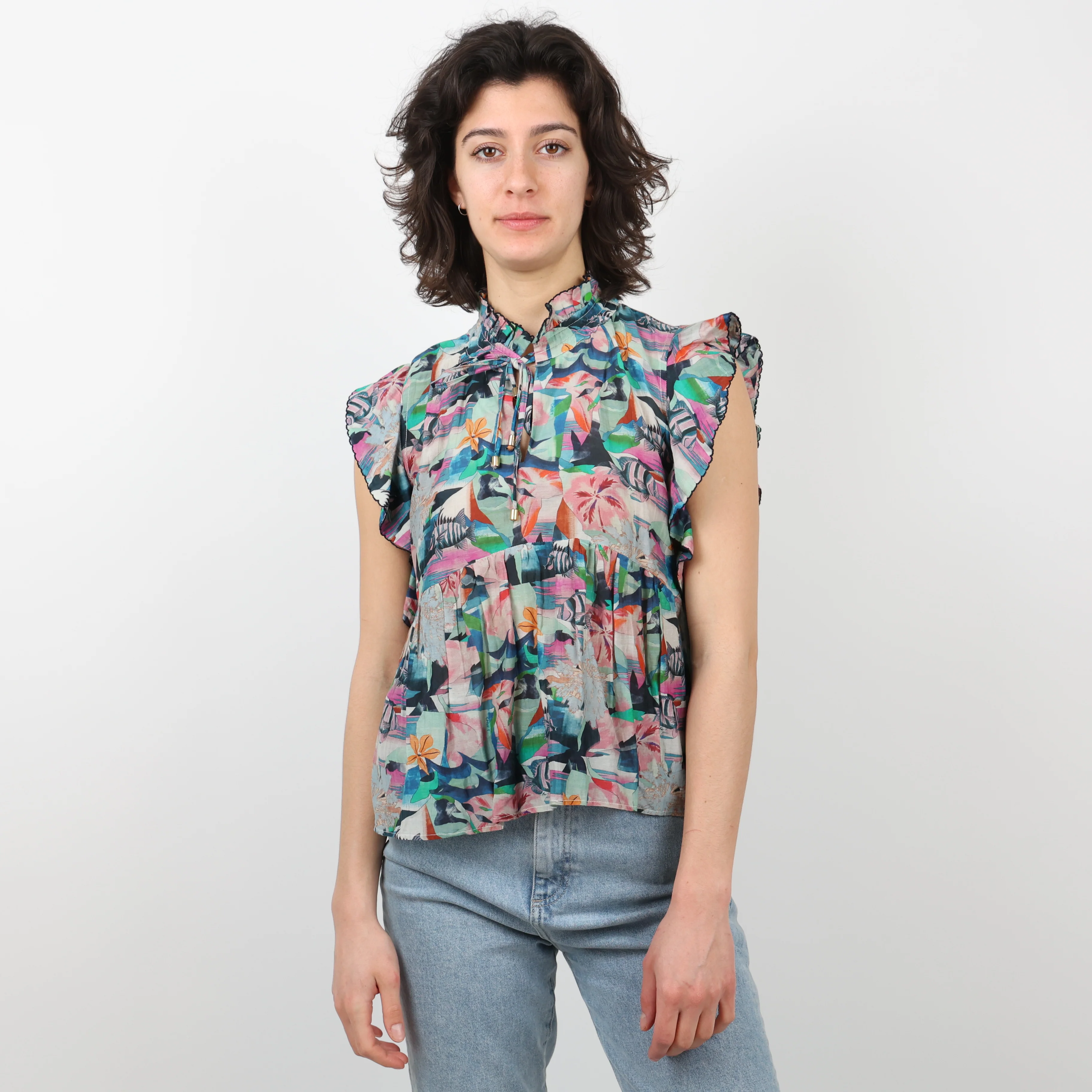 Blouse, UK Size 8 - Image 2