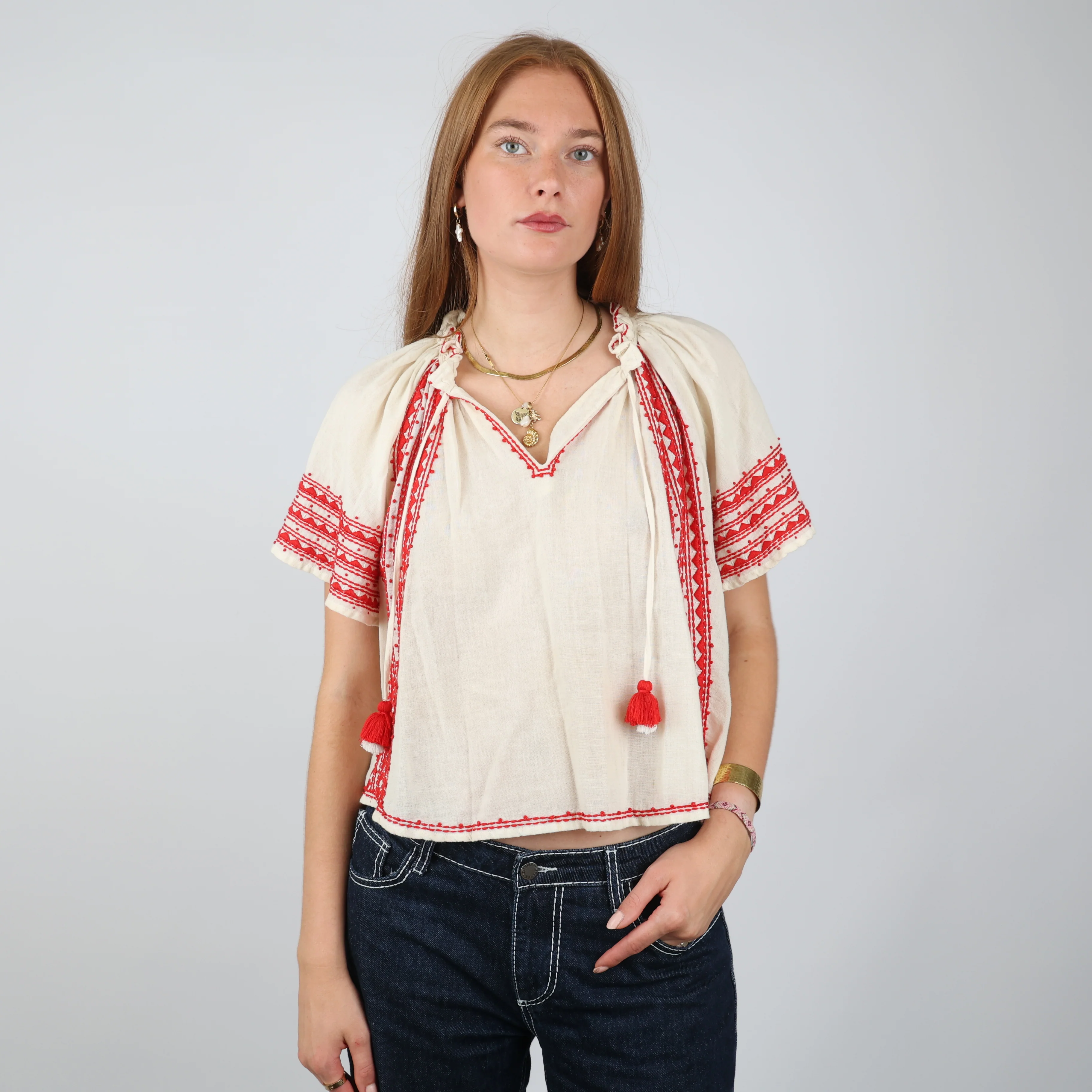 Blouse, UK Size 8 - Image 2