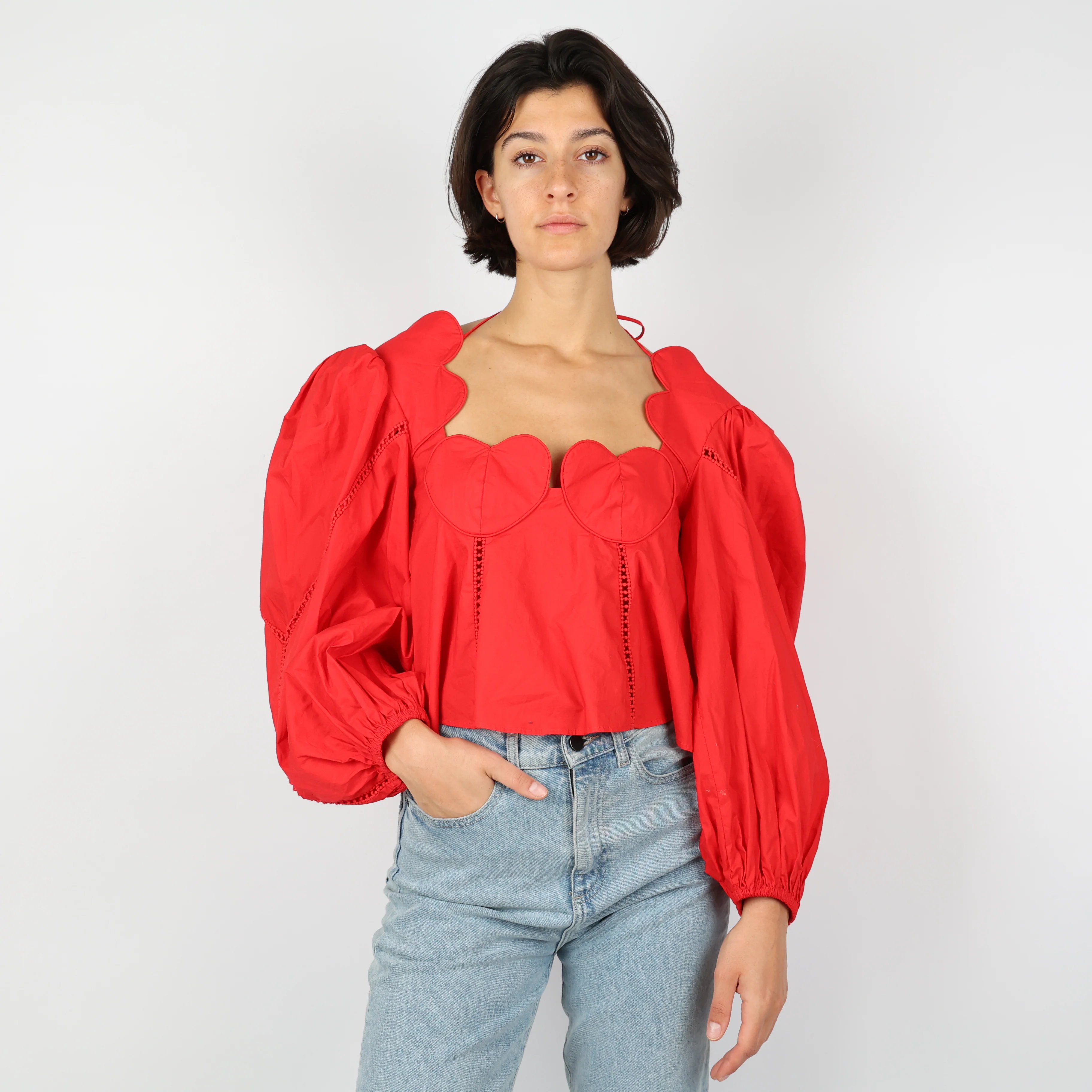 Blouse, UK Size 6 - Image 2
