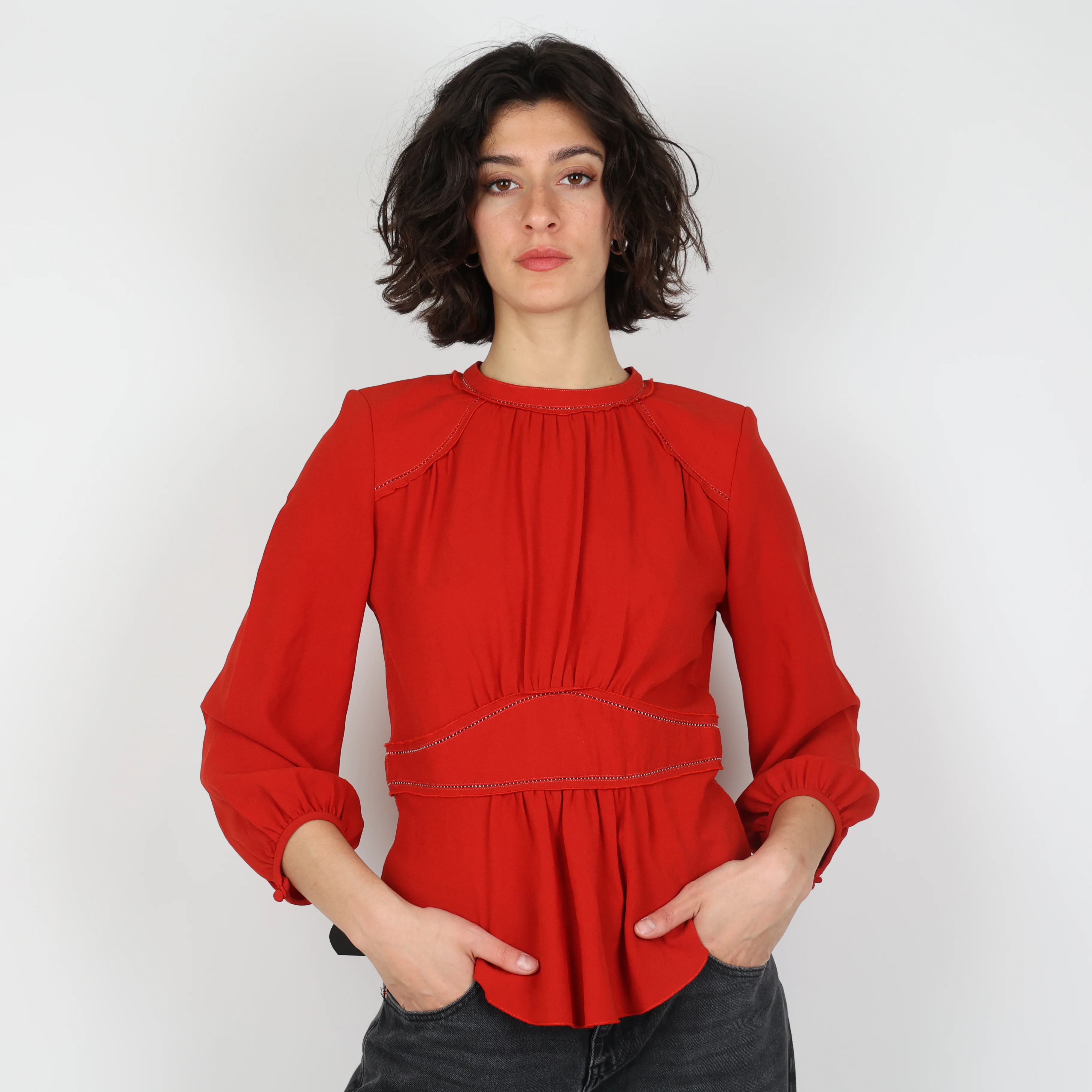 Blouse, UK Size 8 - Image 2