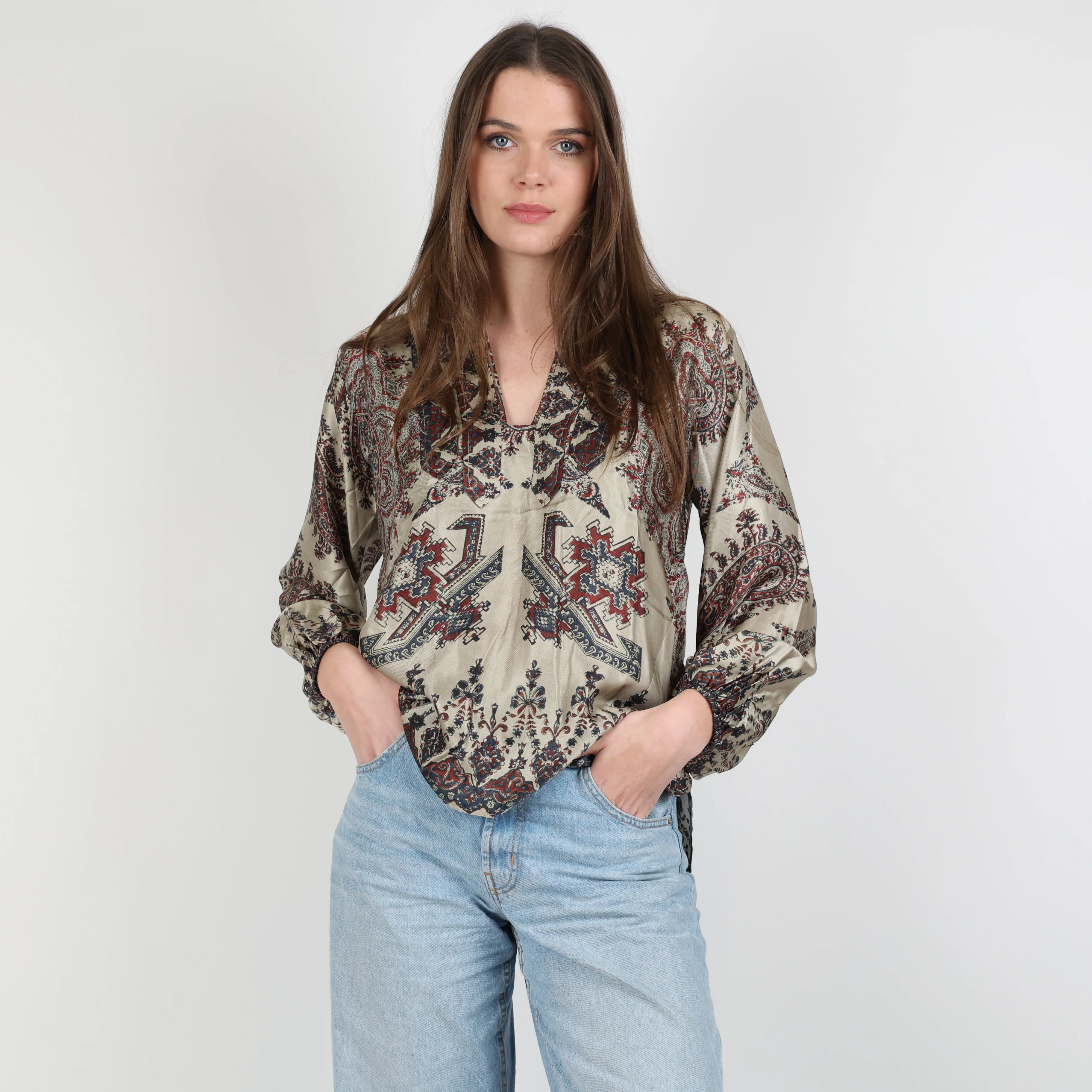 Blouse, UK Size 6 - Image 2