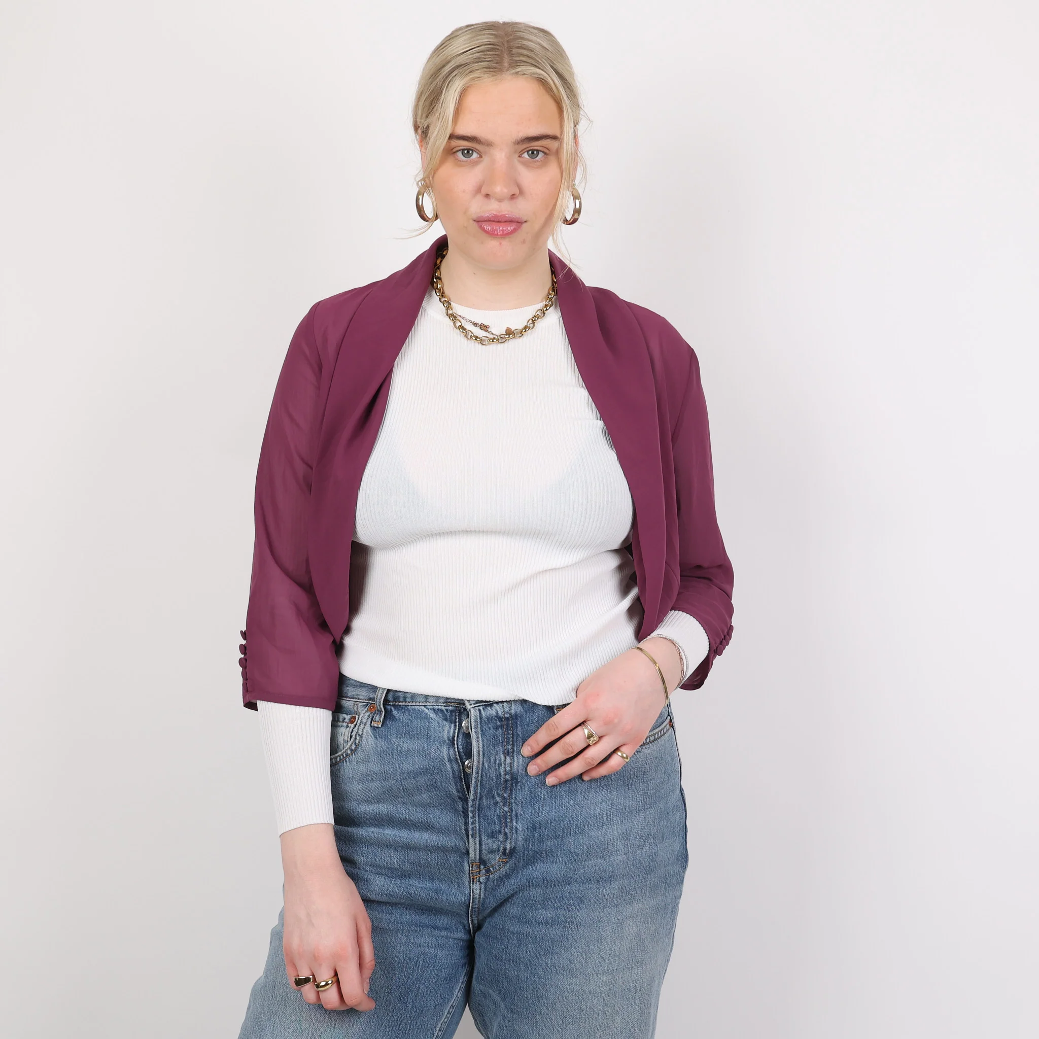 Blouse, UK Size 20 - Image 3