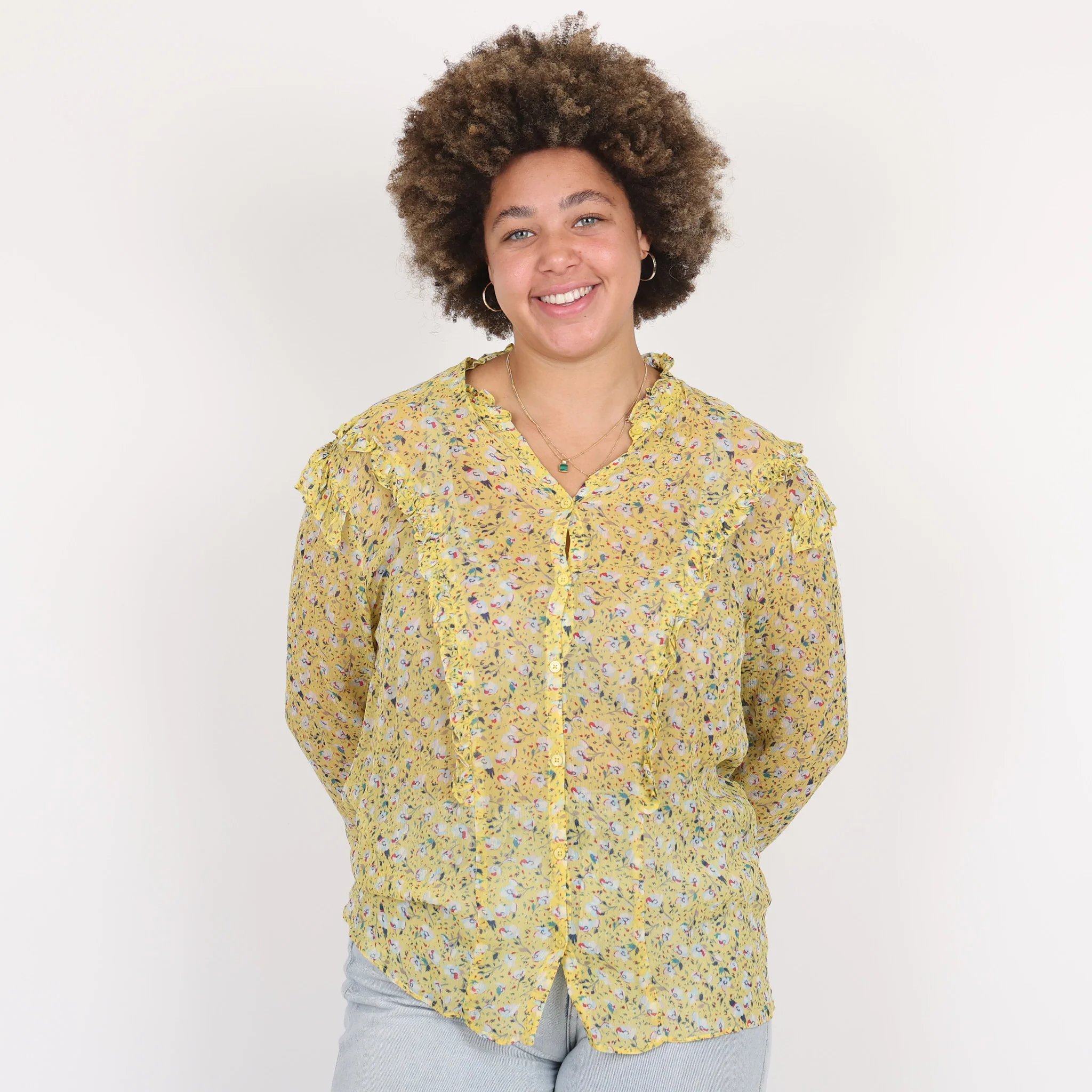 Blouse, UK Size 14 - Image 2