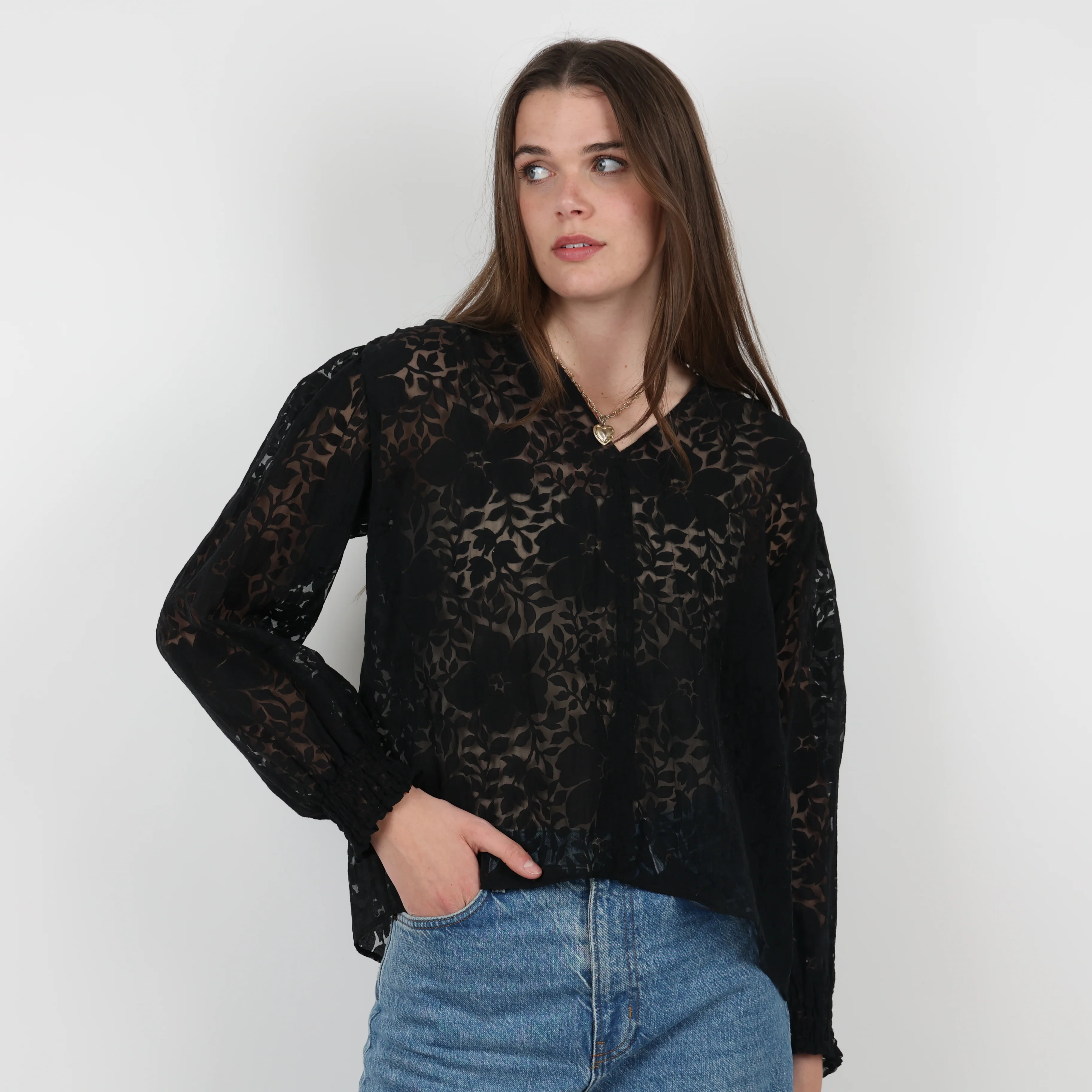 Blouse, UK Size 8 - Image 2