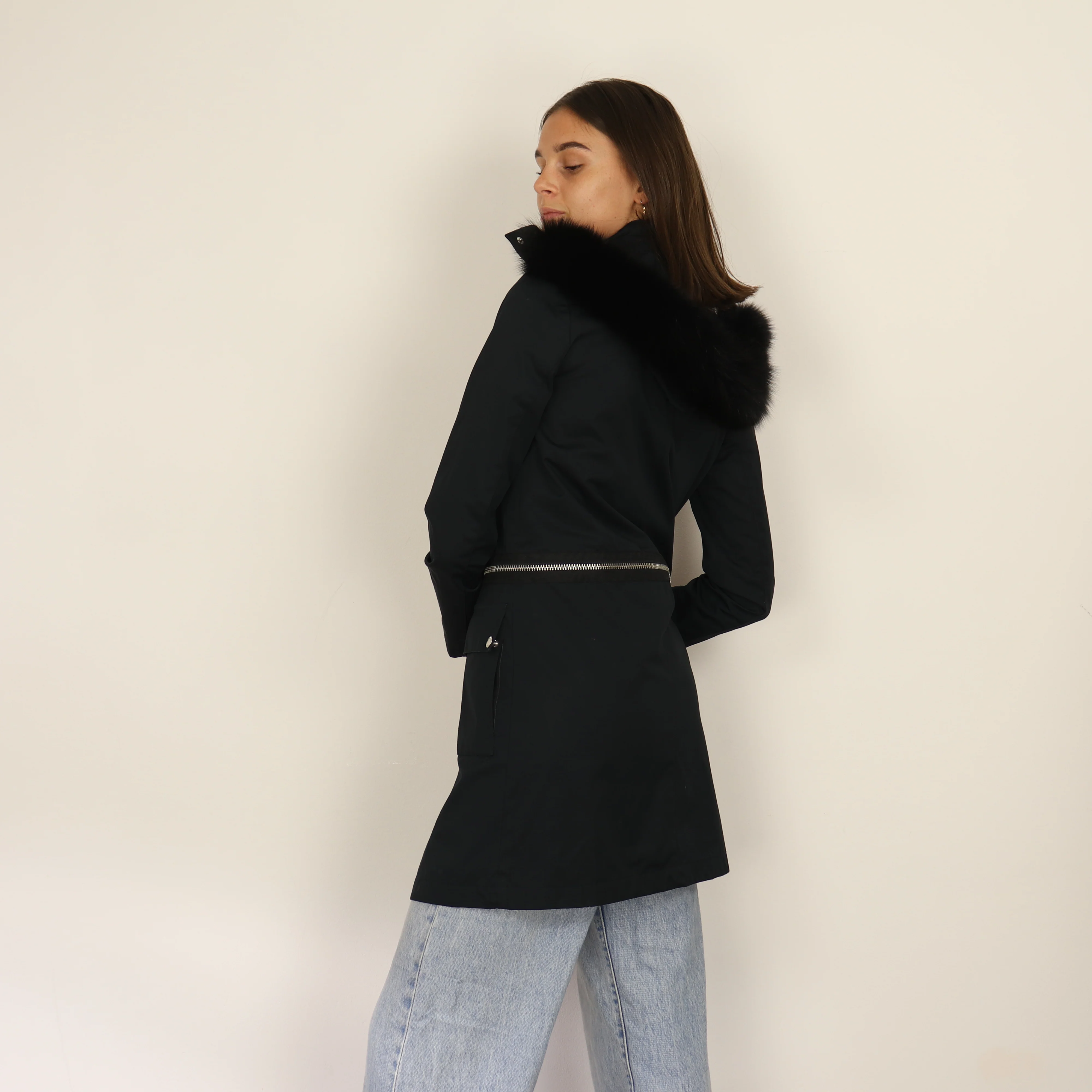 Coat, UK Size 4 - Image 3