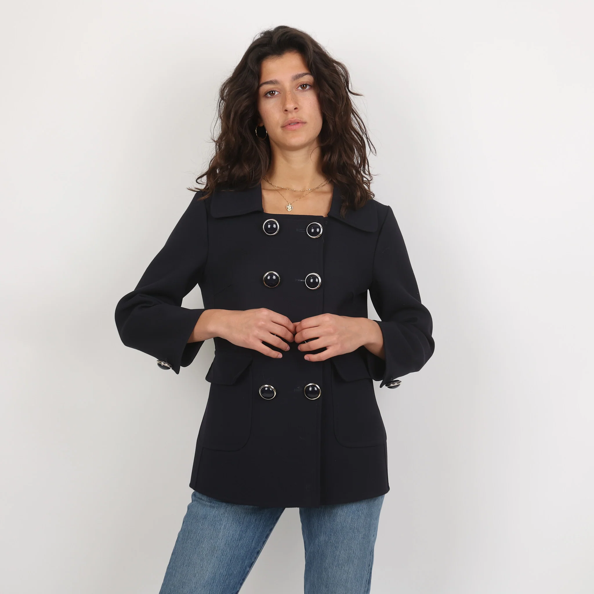 Coat, UK Size 8 - Image 2