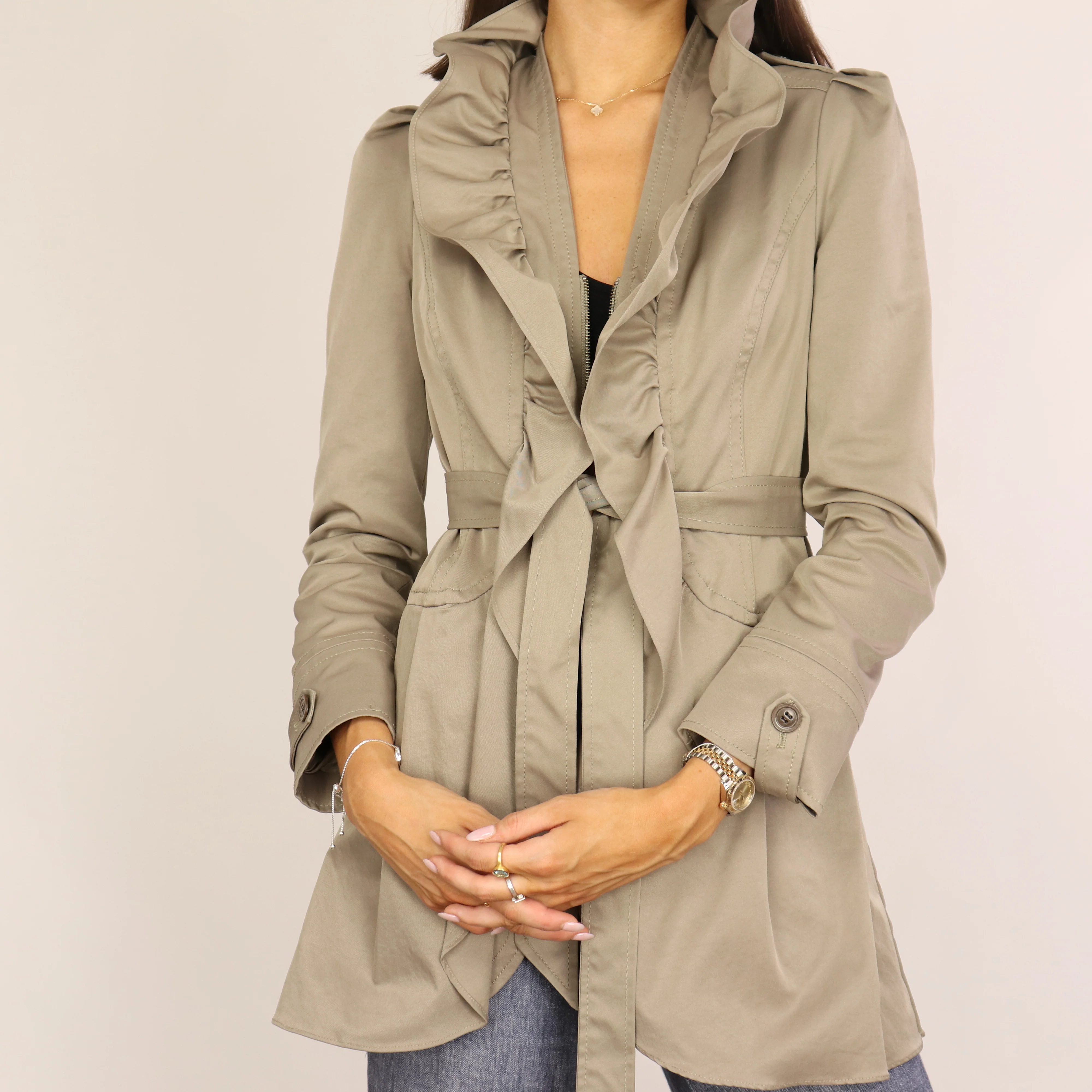 Coat, UK Size 8 - Image 5
