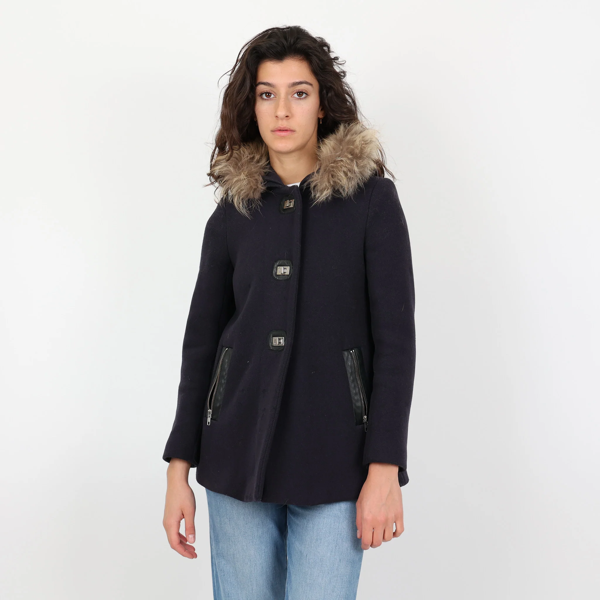 Coat, UK Size 8 - Image 2